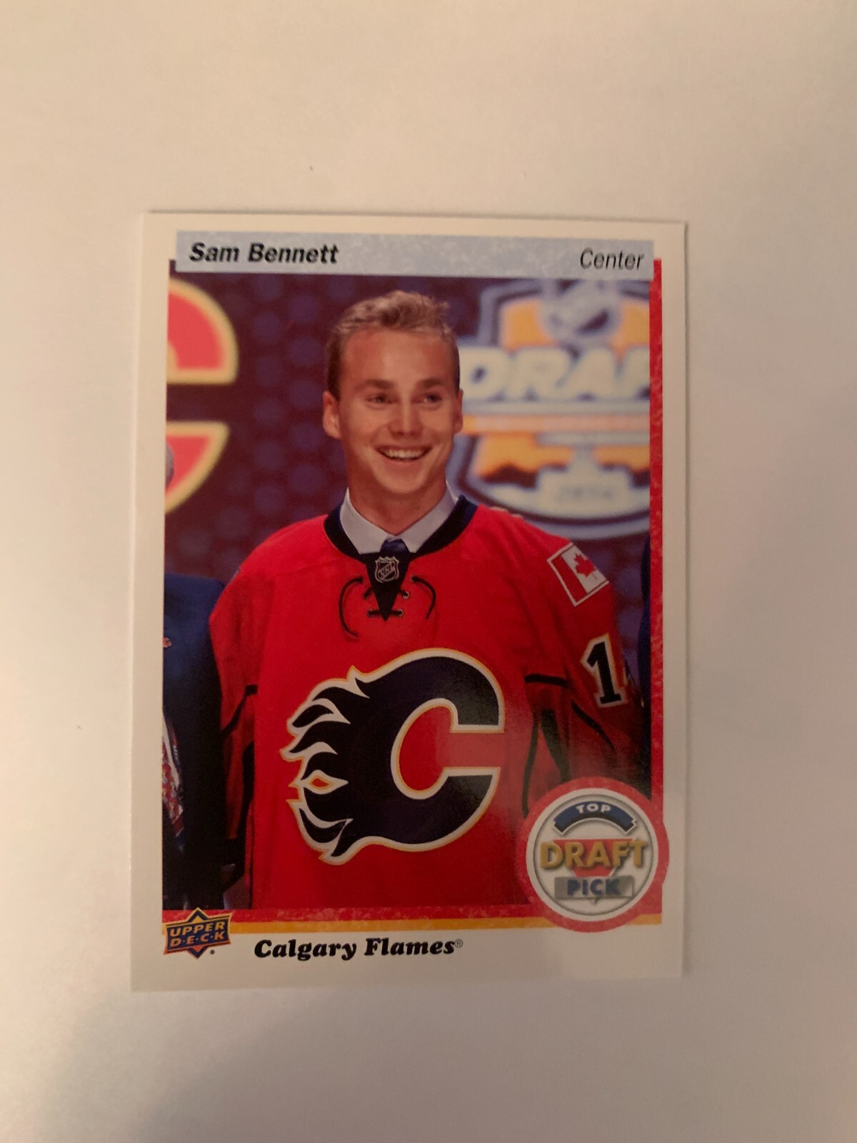 2016 Upper Deck Draft Picks #DRAFT4 Sam Bennett - Calgary Flames