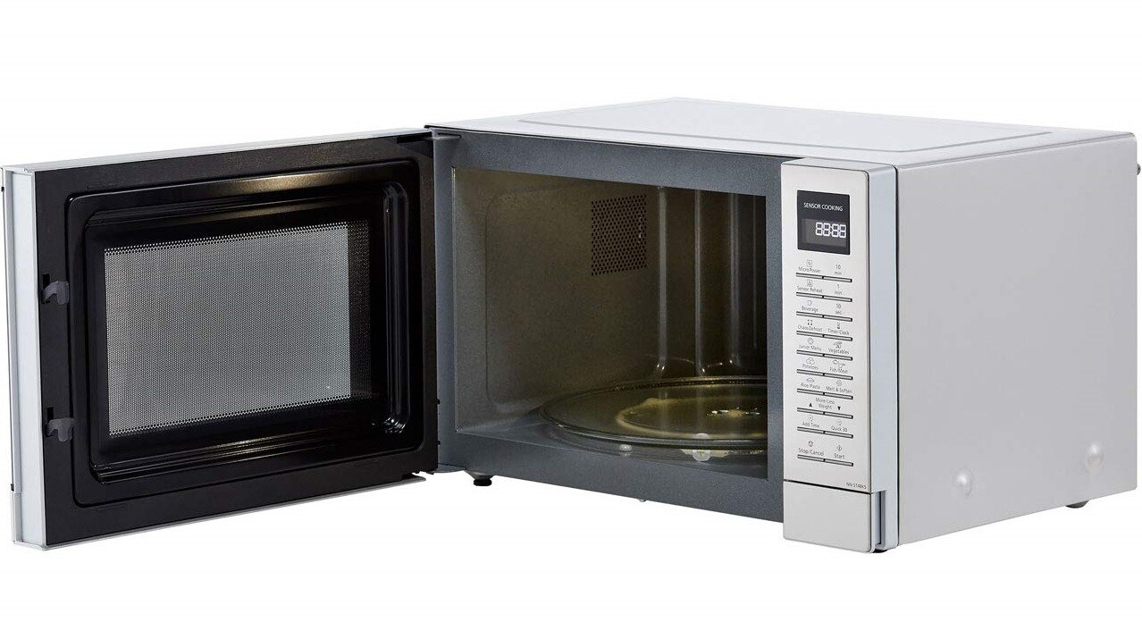 Panasonic NNST48KSBPQ 32L Freestanding Microwave 1000W (Stainless