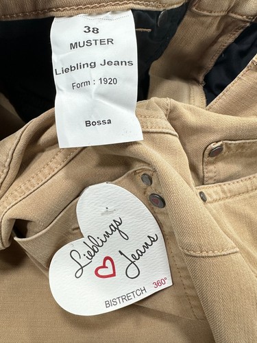 LIEBLINGS Jeans Size Small 10 Coffee Cotton Womens Trousers NEW EU38 RRP £49 - Picture 7 of 10