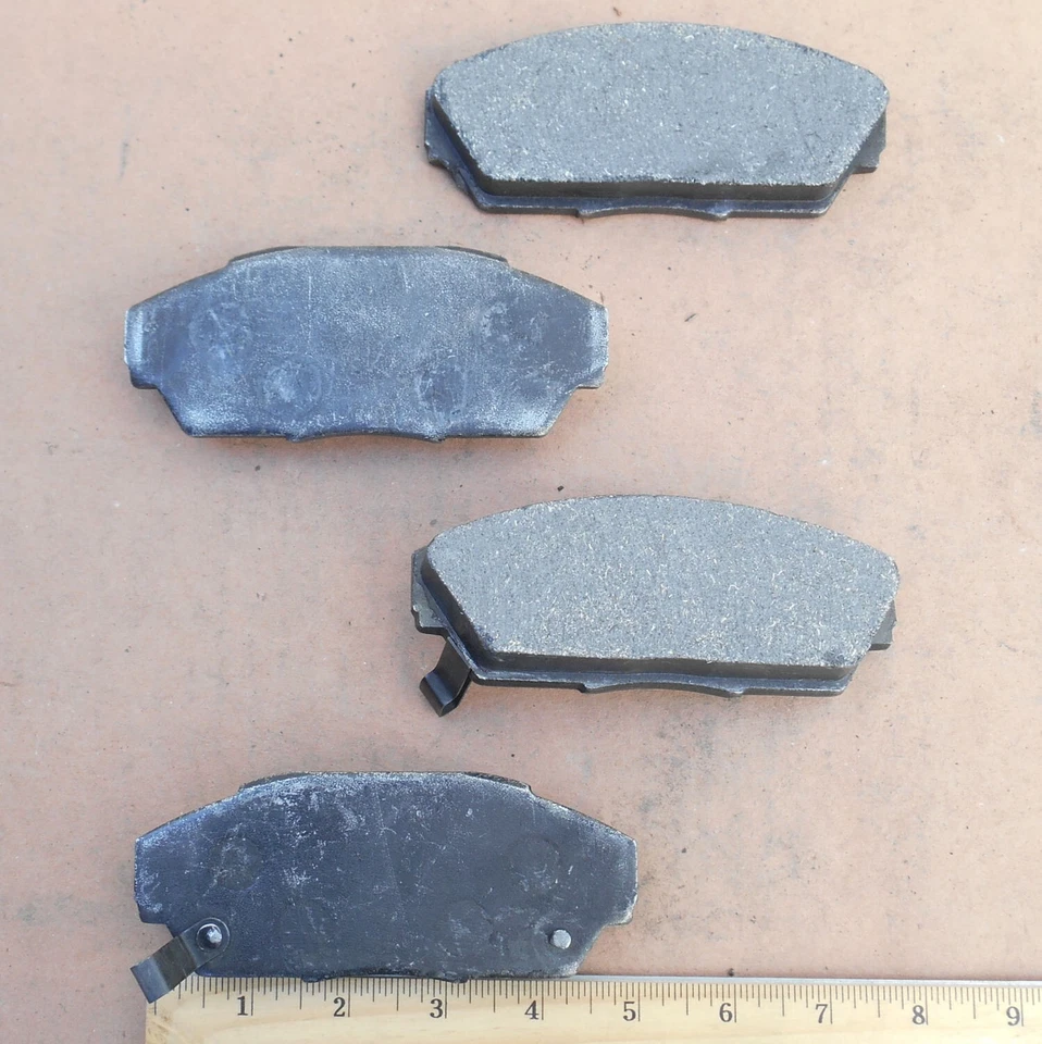 Nueva pastilla de freno metálica ProMaster MD409 1986-93 Acura y 1988-93 Honda hecha en EE. UU. Foto 2 de 4