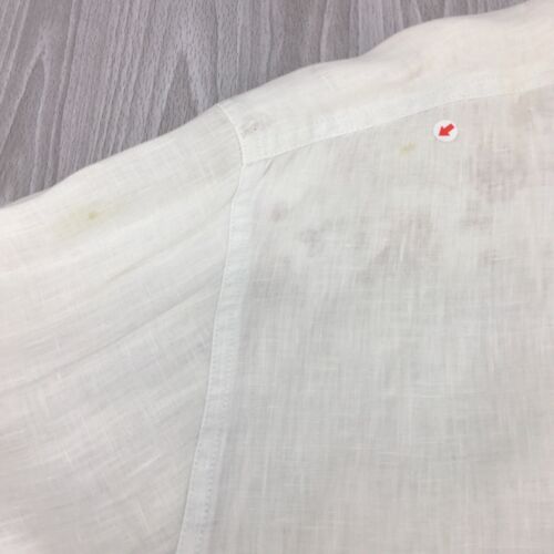 The Territory Ahead Men's Button Up Shirt Long Sleeve White Size XXLT - Picture 5 of 8
