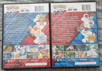 ポケモン　北米版　X Y セット Pokemon the Series: XY Set 1 & 2 DVD 48 Episodes Pre-Owned Good