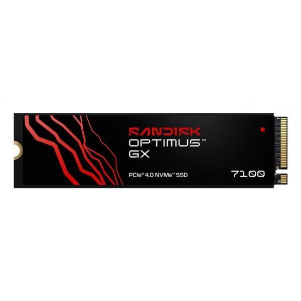 Sandisk optimus gx 7100 ssd 500gb interno m.2 2280 nvme pci express 4.0 tlc 3d nand - Immagine 5