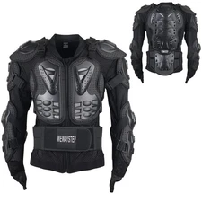 WEWAYSTEP Motorcycle Full Body Armor Jacket Chest Spine Protector MX MTB Dirt Bi