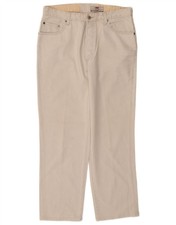 Levi's Mens 901 Straight Casual Trousers W34 L27 Beige Cotton CT02