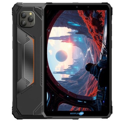BLACKVIEW Active 5 Android 15 Rugged Tablet 8'' 24GB+128GB 6600mAh Schwarz 3G