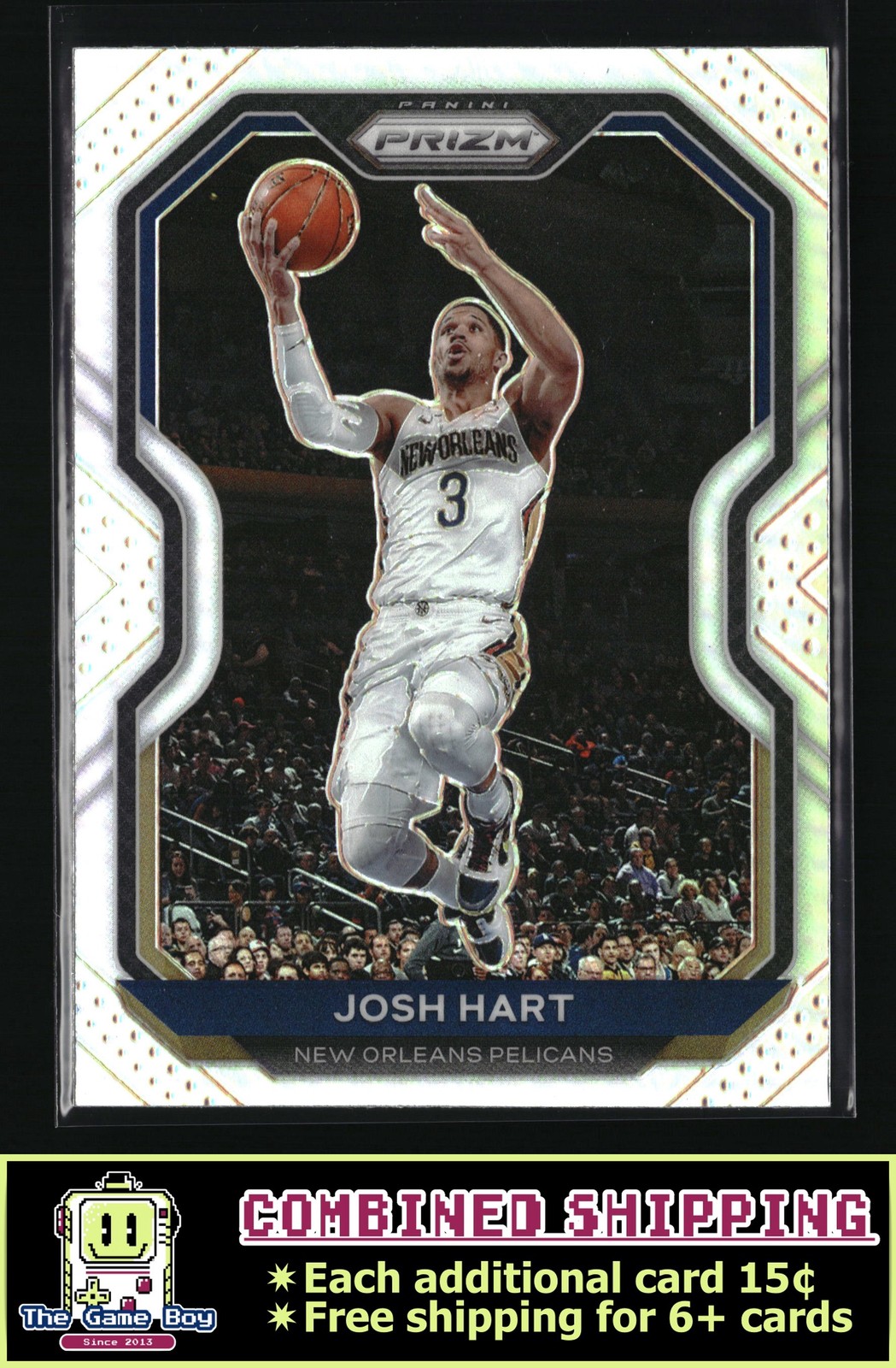 2020-21 Panini Prizm Silver Prizms #22 Josh Hart New Orleans Pelicans