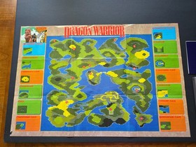 Dragon Warrior (Nintendo NES, 1989) Includes Manual and Map