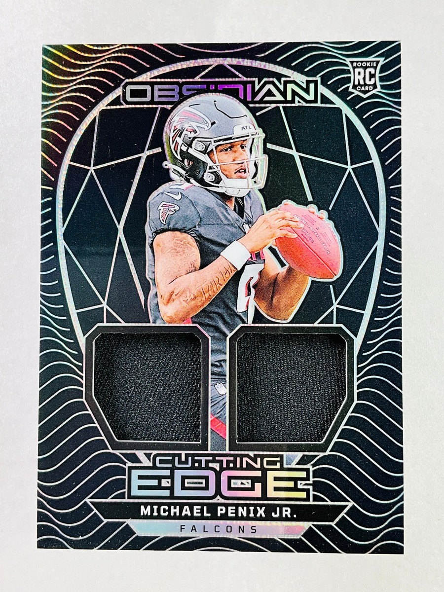 2024 Obsidian Michael Penix Jr Cutting Edge Patch Rookie | eBay