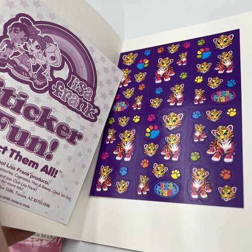 Lisa Frank Forrest & Kitties My Sticker Collection Book Includes Stickers NEW - Picture 7 of 11