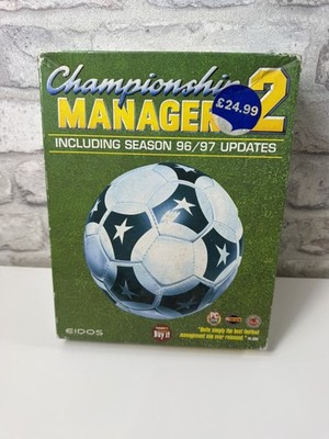Championship Manager 2 - inkl. Season 96/97 Update - Big Box (PC CD-ROM, 1996) 
