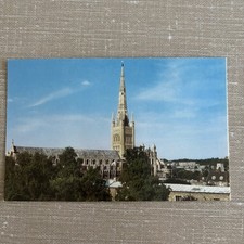 Norwich Cathedral England Jarrold & Sons Vintage Postcard Unposted