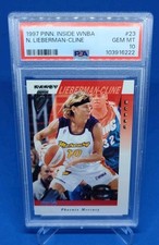 PSA 10 1997 Pinnacle Inside WNBA Nancy Lieberman-Cline Rookie RC low pop