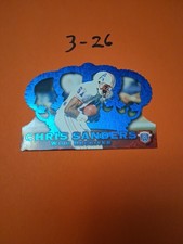 1996 Pacific Crown Royale - Chris Sanders #CR-42 Blue