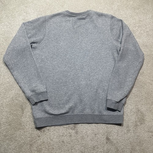Nike Volleyball Crewneck Sweatshirt Mens Medium Gray Y2K - Picture 2 of 8
