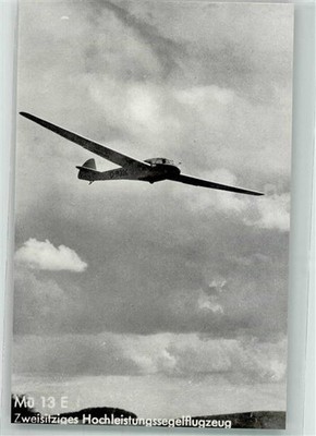 10710422 - 7400 Tuebingen Mue 13 E aviation club building block donation glider