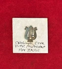 RARE CIVIL WAR MUSICIAN'S HAT INSIGNIA / GREAT PATINA