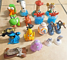 Perfect Lot of Fast Food Toys Snoopy Angry Bird Nintendo Star Wars C3PO Crab