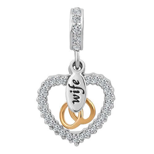 JABEDE Charm Argent S925 Harry Potter Inspiré - Breloque Compatible Pandora & Grandes Marques + Pochette Noire Saint-Valentin