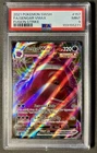 Pokémon TCG SWSH08 Fusion Strike Gengar VMAX Holo Card 157/264 PSA 9