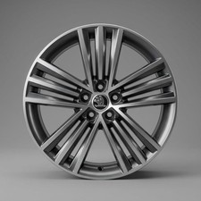 1x Original Skoda Alufelge für Scala (NW1) Sirius anthrazit 7x18 ET39 654071498F