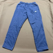 Nike Sportswear Club Fleece Pants Men  s Small Navy Blue BV2707-410 Joggers