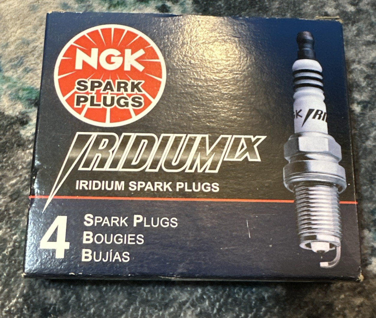 4 Pack Spark Plug NGK Iridium IX Resistor TR55IX # 7164 NEW