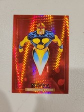 2024 Skybox Marvel Masterpieces '92 Platinum Red Prism #68 Nova 469/492