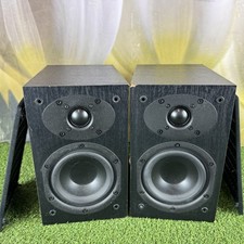 Denon SC-M39 60W Pair Bookshelf Speakers Tested Working Hi-Fi Audio - Black