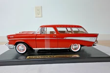 Yat Ming 92088  1957 Chevrolet Nomad Orange Road Tough  1:18 Scale