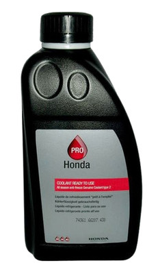 Original Honda Typ 2 Pro Motorkühlmittel - 1 Liter vorgemischt Quad Motorrad UTV