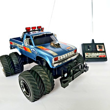 1985 Nikko Japan 4WDS Big Brutus RC Remote Monster Truck Vtg Winch WORKS 1900