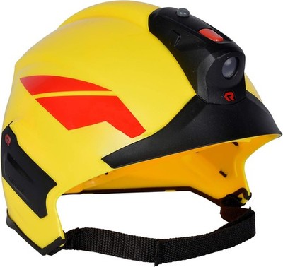 Simba 108101000 - Rosenbauer Feuerwehr-Helm für Kinder, Abnehmbarer Helm, Lampe