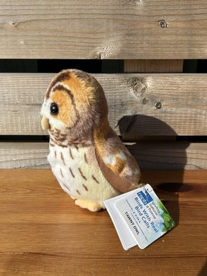 NEU WILD REPUBLIC RSPB VOGEL BRAUNEULE REAL LIFE CALL PLÜSCHTIER KUSCHELTIER TED