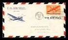 US COVER AIR MAIL 50C FIRST DAY ISSUE SCOTT C31 GRIMSLAND CACHET