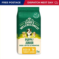 Natural Turkey & Rice Puppy Food - Supports Growth, Skin, & Joint Health 2kg 6.94 per kilo