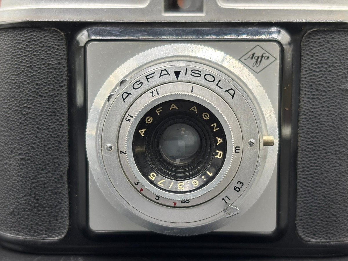 Vintage Agfa Isola Camera With AGFA AGNAR 1:6.3 /75 Lens | eBay