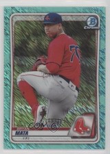 2020 Bowman Chrome Prospects Aqua Shimmer Refractor 109/125 Bryan Mata 0s55