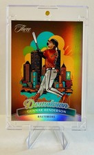 2024 Panini Three and Two Downtown Gunnar Henderson #17