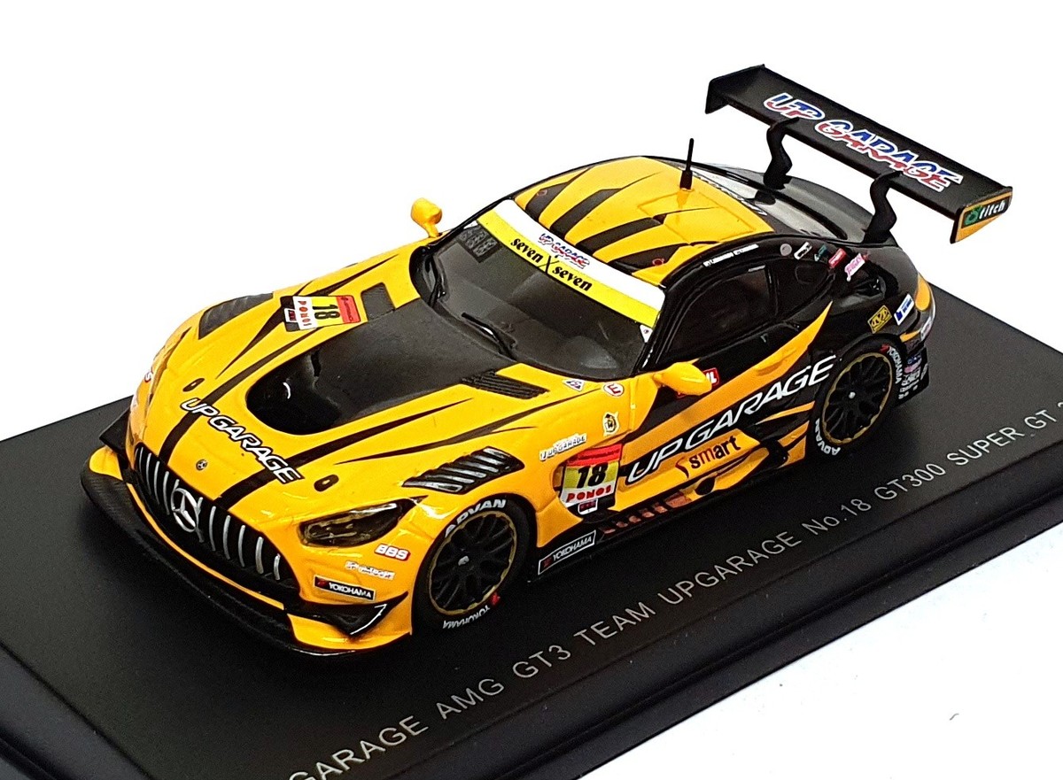 Spark 1/64 Scale 64SGT25018 - Mercedes Benz AMG GT3 #18 GT300