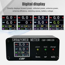 CQV-SWR120 120W SWR  Power Standing Wave Meter 240 240 LCD Display FM-AM-SSB