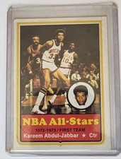 1972-73 Topps Kareem Abdul-Jabbar #50 ALL-STAR Bucks HOF Vintage Card