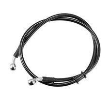 35.43" Length 10mm ID Motorcycle Hydraulic Brake Line Oil Hose Pipe Stainless