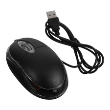 Computer Mouse Usb with Long Cable Professional Office High Precision