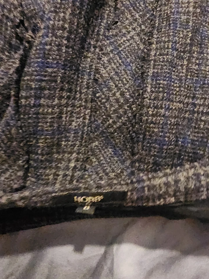 Zara Tweed Skirt Long 8 Fits 10 - Image 4 of 4