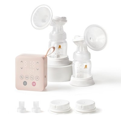 Breast Pump, 4 Pumping Modes & 9 Intensity Levels, Portable Split-Tube Design...