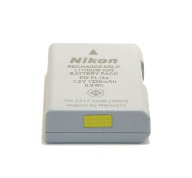Nikon ENEL14a (27126) Rechargeable 7.2V LiIon Battery Gray for sale