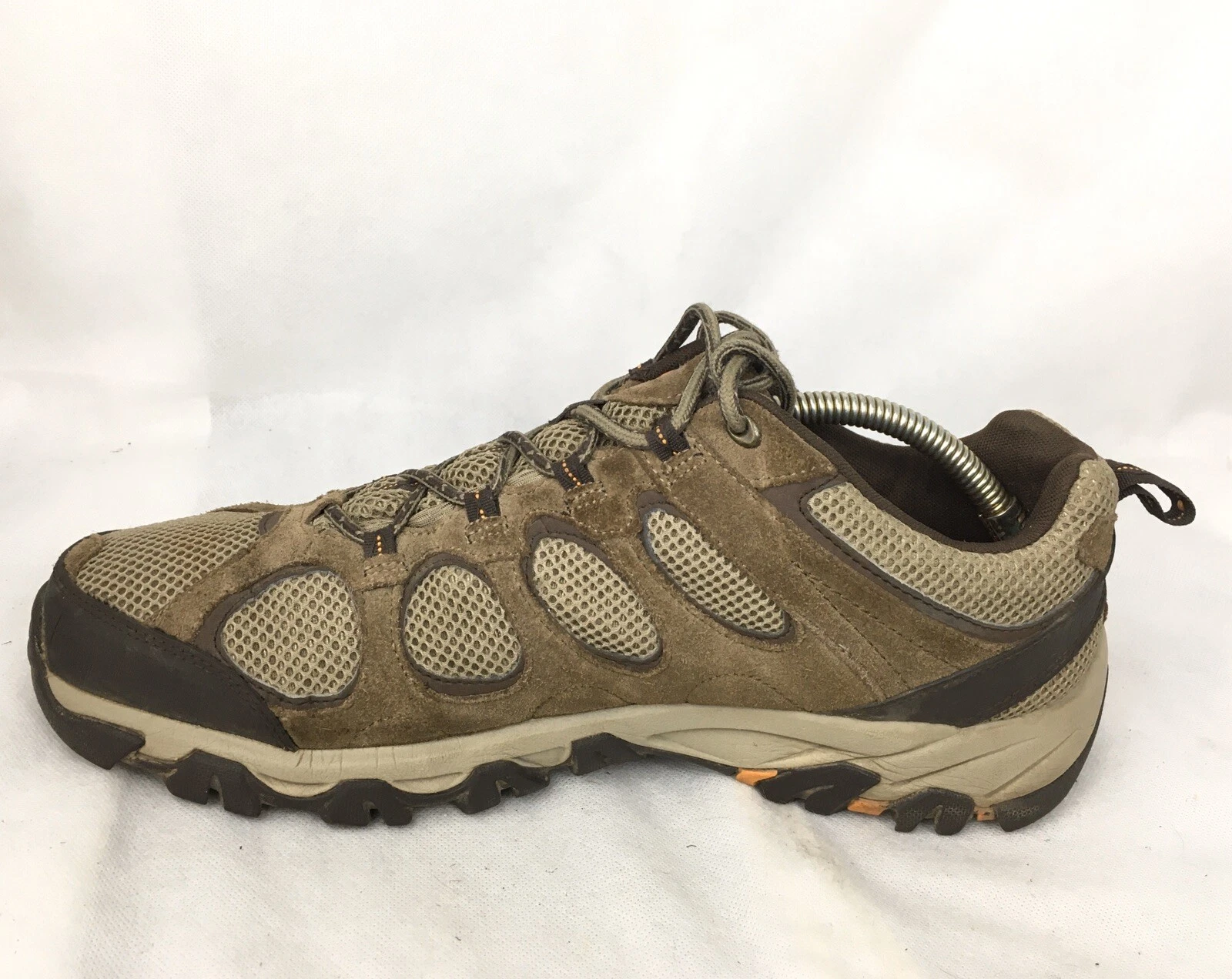 merrell suede leather mesh trail hiking shoes