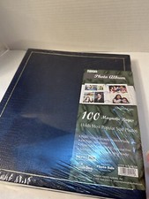 Vintage Pioneer Photo Album With 100 Magnetic Pages Blue NEW SEALED