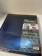 Vintage Pioneer Photo Album With 100 Magnetic Pages Blue NEW SEALED